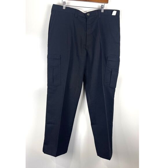 NEW Dickies Industrial Relaxed Fit Cargo Work Pants Black Men's Size 40 - Picture 1 of 9
